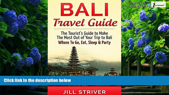 Big Deals  Bali Travel Guide: The Tourist s Guide To Make The Most Ot Of Your Trip To Bali,