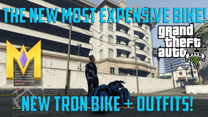 GTA 5 Online DLC - NEW Shotaro Bike - NEW "Tron Bike" Spending Spree + Showcase "Shotaro DLC"