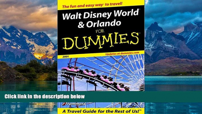 Books to Read  Walt Disney World?   Orlando For Dummies? 2001 (Dummies Travel)  Full Ebooks Most