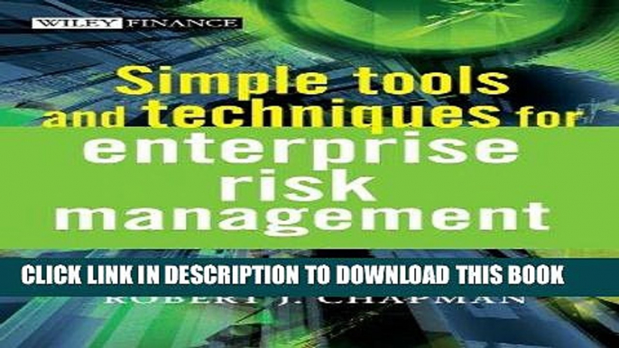 Ebook Simple Tools and Techniques for Enterprise Risk Management (The Wiley Finance Series) Free