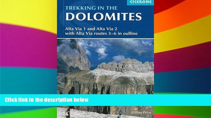 Ebook deals  Trekking in the Dolomites: Alta Via 1 And Alta Via 2 With Alta Via Routes 3-6 In