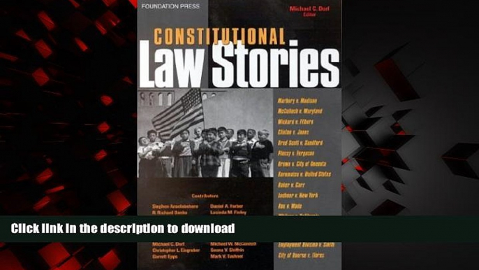 liberty books  Constitutional Law Stories