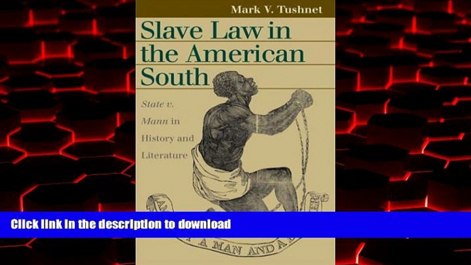 Buy book  Slave Law in the American South: State v. Mann in History and Literature (Landmark Law