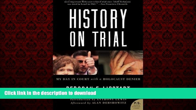 Buy books  History on Trial: My Day in Court with a Holocaust Denier online pdf