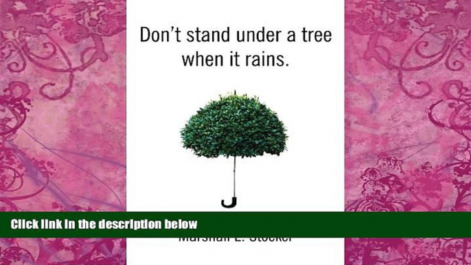 Books to Read  Don t Stand Under a Tree When It Rains  Best Seller Books Best Seller