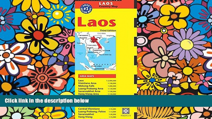 Must Have  Laos Travel Map Third Edition (Periplus Travel Maps)  Most Wanted