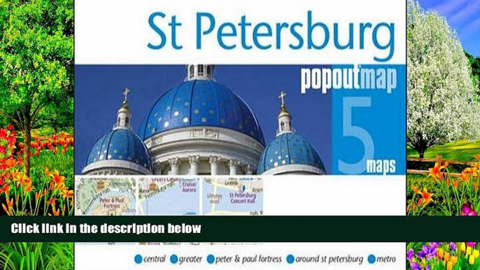 Big Deals  St Petersburg PopOut Map (PopOut Maps)  Most Wanted