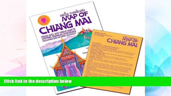 Ebook Best Deals  Nancy Chandler s Map of Chiang Mai, 19th Ed.  Full Ebook