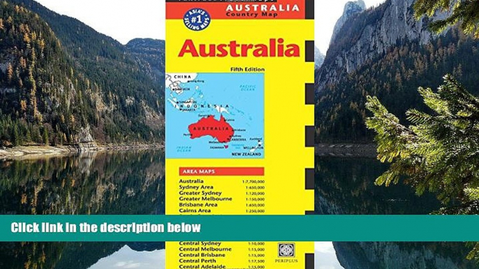 Best Deals Ebook  Australia Travel Map Fifth Edition (Periplus Travel Maps)  Most Wanted