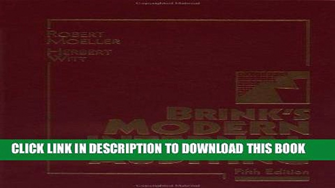 [PDF] Mobi Brink s Modern Internal Auditing, 5th Edition Full Online