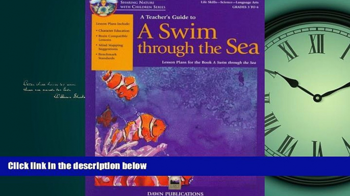 Read A Teacher s Guide to a Swim Through the Sea: Lesson Plans for the Book a Swim Through the Sea