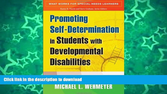 GET PDF  Promoting Self-Determination in Students with Developmental Disabilities (What Works for