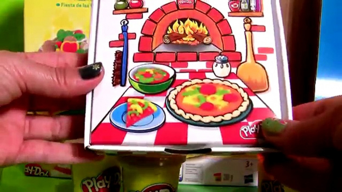 Play Doh Pizza Party - Play Dough Fiesta de Las Pizzas NEW new Pizzeria Playset пицца πίτσα