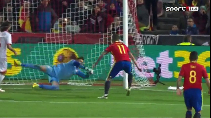 All Goals & Highlights HD - Spain 4-0 FYR Macedonia - 12.11.2016