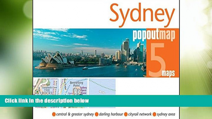 Big Deals  Sydney PopOut Map (PopOut Maps)  Full Read Most Wanted