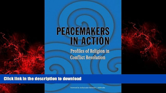 Read book  Peacemakers in Action: Profiles of Religion in Conflict Resolution