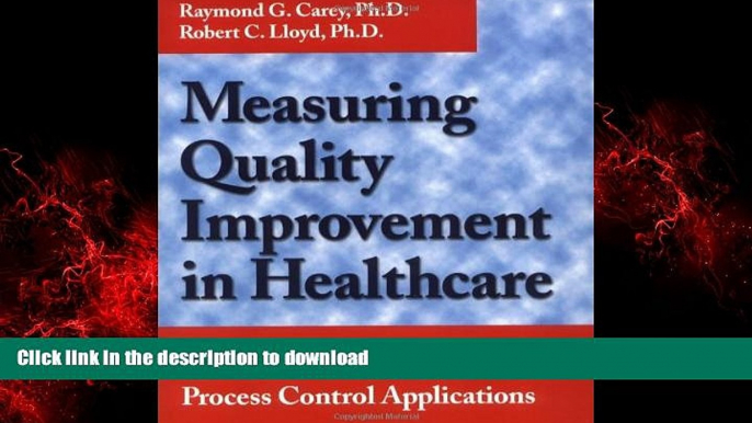 Buy book  Measuring Quality Improvement in Healthcare: A Guide to Statistical Process Control