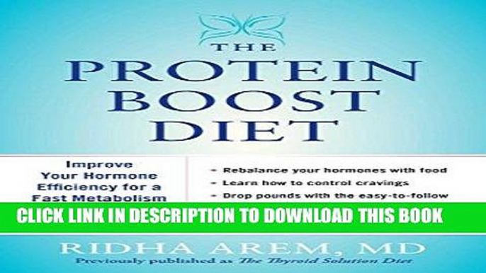 Best Seller The Protein Boost Diet: Improve Your Hormone Efficiency for a Fast Metabolism and