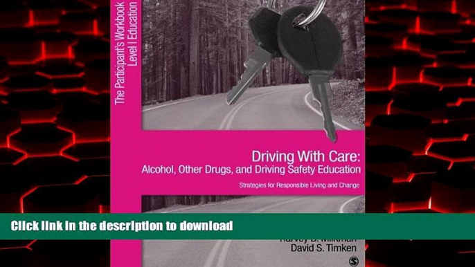 Buy book  Driving With Care: Alcohol, Other Drugs, and Driving Safety Education-Strategies for