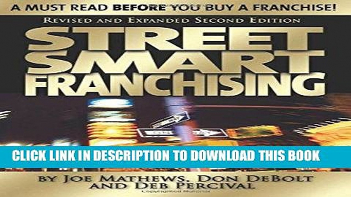 [FREE] EBOOK Street Smart Franchising BEST COLLECTION