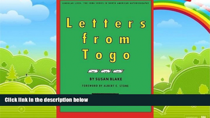 Best Buy Deals  Letters from Togo (Singular Lives)  Full Ebooks Most Wanted