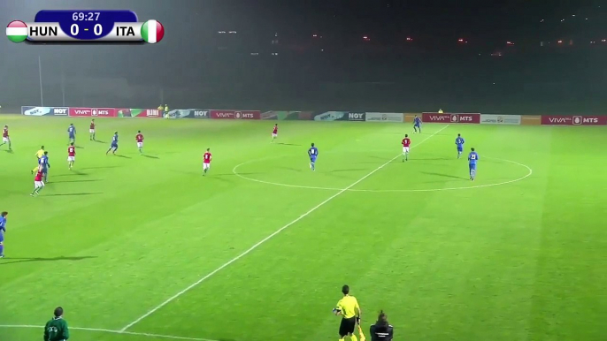 Hungary U19 vs Italy U19 0-1 [ All Goals EUROPE_ Euro U19 - 10.11.2016 ]