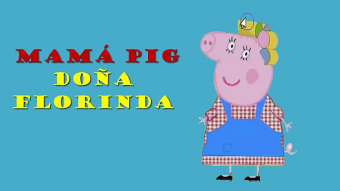 Peppa pig disfraces con toda la vecindad del chavo