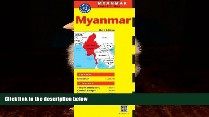 Big Deals  Myanmar Travel Map Third Edition (Periplus Travel Maps)  Best Seller Books Most Wanted