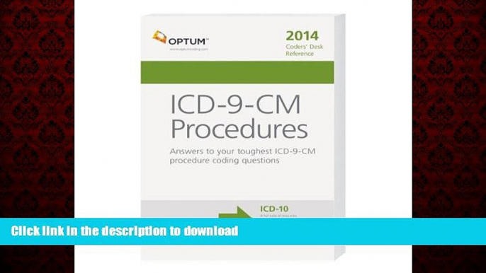 Best books  Coders  Desk Reference for ICD-9-CM Procedures 2014 online to buy