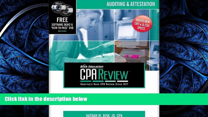 READ book  Bisk CPA Review: Auditing   Attestation, 40th Edition (CPA Comprehensive Exam Review-