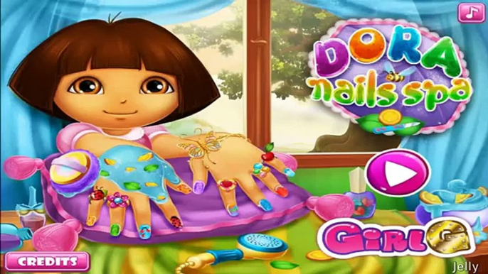 Dora the Explorer Games - Dora Nails Spa