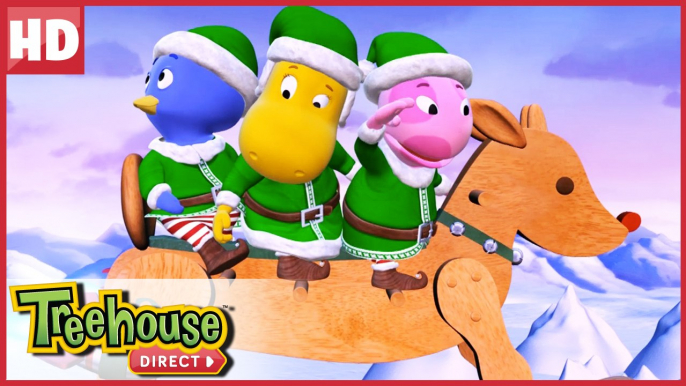 The Backyardigans are on the case! Action Elves to the rescue! | Treehouse Direct Clips