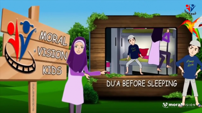 Islamic cartoons for kids Islamic Dua Before Go To sleep Children Urdu Poem School Chalo urdu song