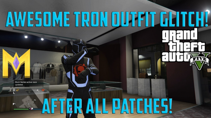 GTA 5 Online Glitches - RARE TRON OUTFIT GLITCH - Solo Transfer Logos EASY (GTA 5 Glitches)