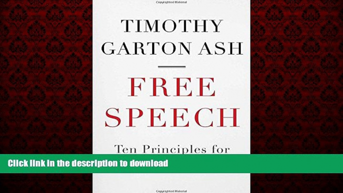liberty book  Free Speech: Ten Principles for a Connected World
