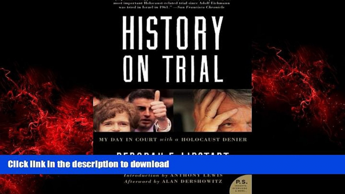 Buy book  History on Trial: My Day in Court with a Holocaust Denier online to buy