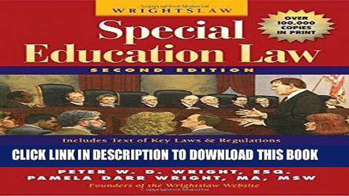 [PDF] Wrightslaw: Special Education Law, 2nd Edition Full Collection