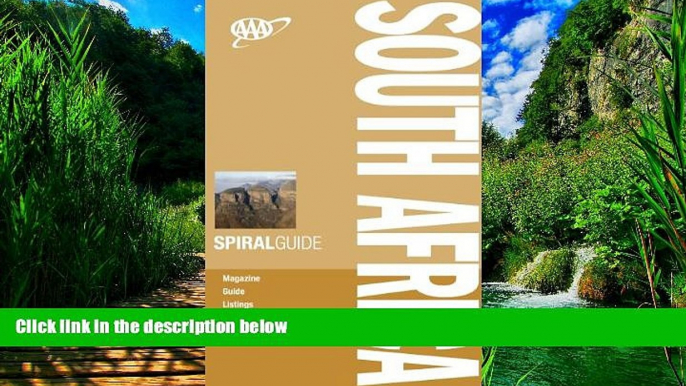 Books to Read  AAA Spiral South Africa (AAA Spiral Guides: South Africa)  Full Ebooks Most Wanted