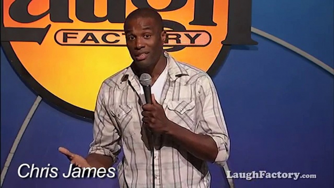 Chris James - Black British Accent (Stand Up Comedy)