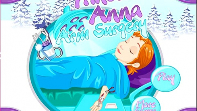 Princess Anna Arm Surgery Disney princess Frozen Best Baby Games For Girls