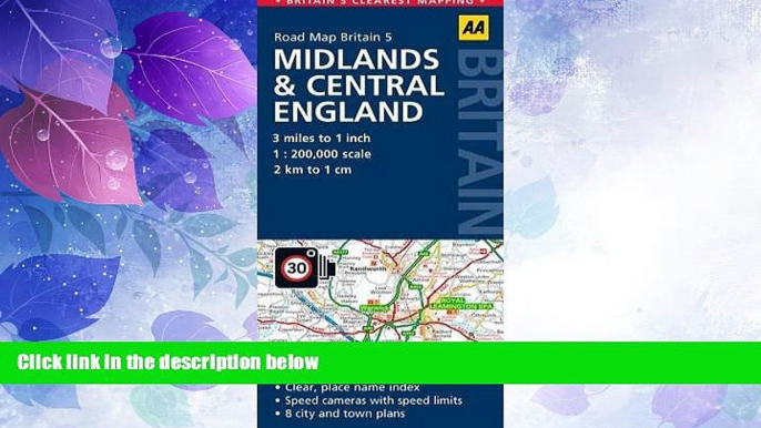 Buy NOW  GB05: Midlands   Central England 1:200K (Road Map Britain)  BOOOK ONLINE