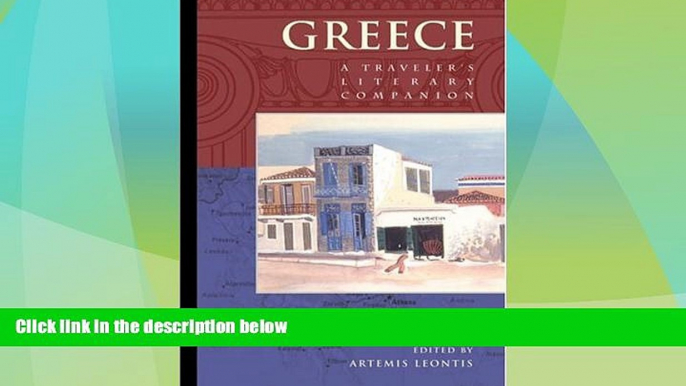 Deals in Books  Greece: A Traveler s Literary Companion (Traveler s Literary Companions)  BOOK