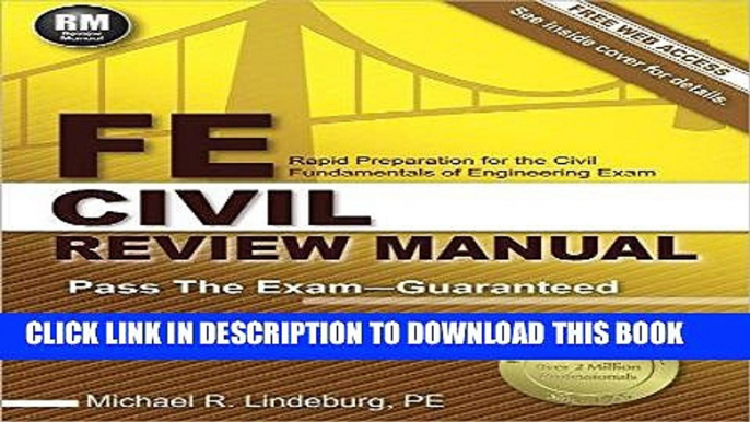 [PDF] FE Civil Review Manual Full Online