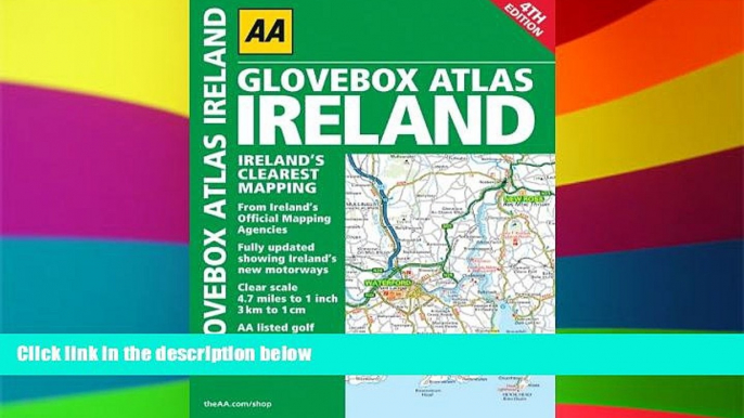 Must Have  AA Glovebox Atlas Ireland (Road Atlas)  BOOOK ONLINE