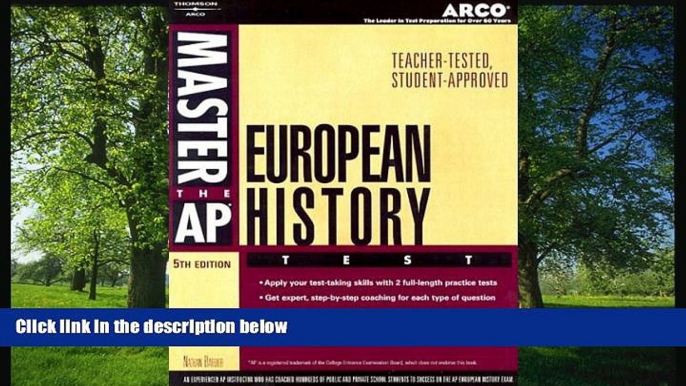 For you Master AP European History, 5th ed (Master the Ap European History Test, 5th ed)