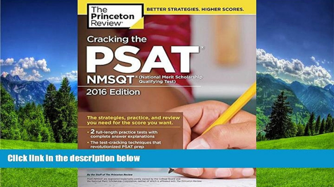 Enjoyed Read Cracking the PSAT/NMSQT with 2 Practice Tests, 2016 Edition (College Test Preparation)