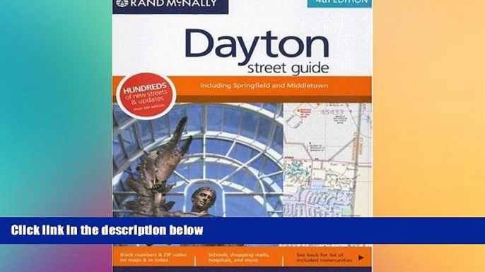 Buy Rand Mcnally Rand McNally Dayton Street Guide: Including Springfield and Middletown (Rand