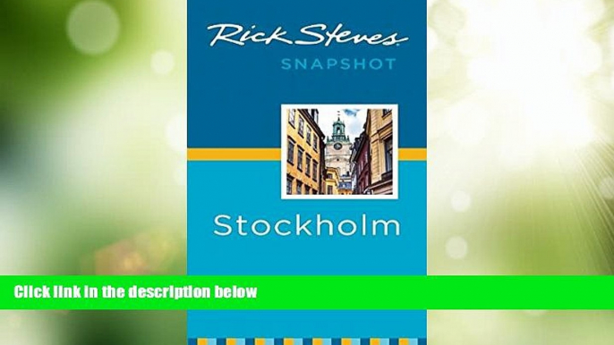 Big Deals  Rick Steves Snapshot Stockholm  Best Seller Books Most Wanted