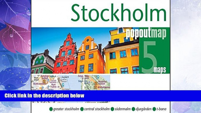 Big Deals  Stockholm PopOut Map: Handy, pocket size, pop-up map of Stockholm (PopOut Maps)  Best