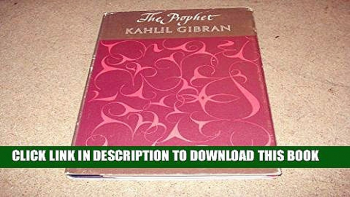 Best Seller The Prophet Free Read